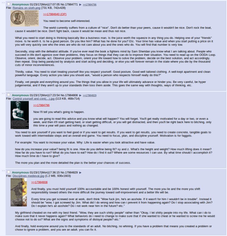 nice and self interest