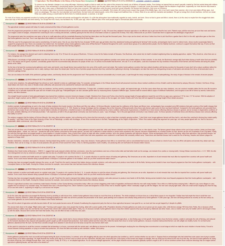 farming as a mistake