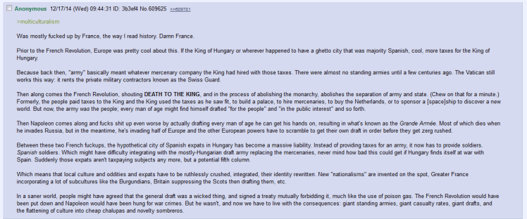 multicultural state napoleon